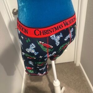 Men’s Small “Christmas Vacation” Holiday Boxer Briefs/Boyshorts